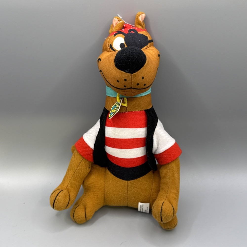 Scooby Doo Pirate Plush Toy 9" Stuffed Animal Toy Factory